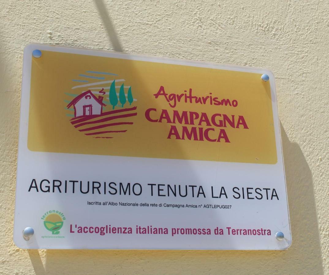 Agriturismo Tenuta La Siesta ガリポリ エクステリア 写真